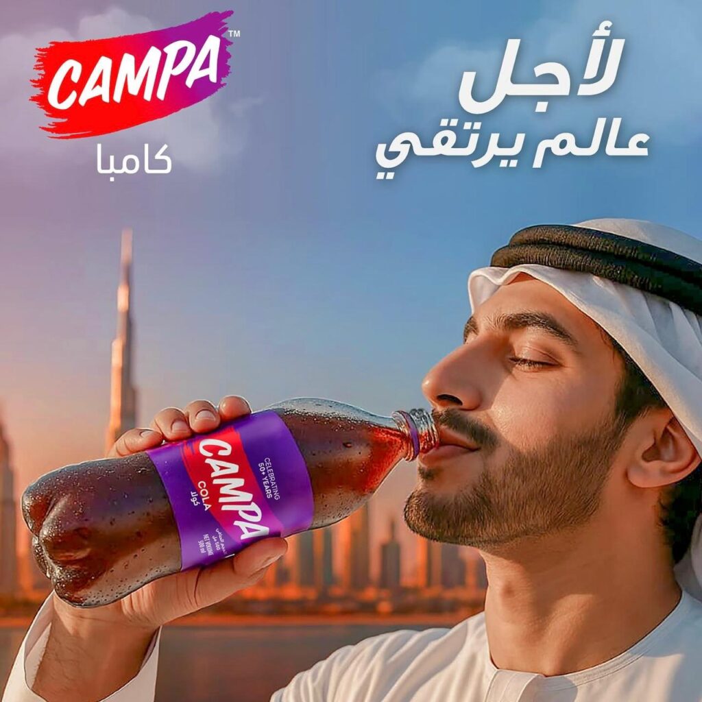 Campa Cola, Branding - BUZ