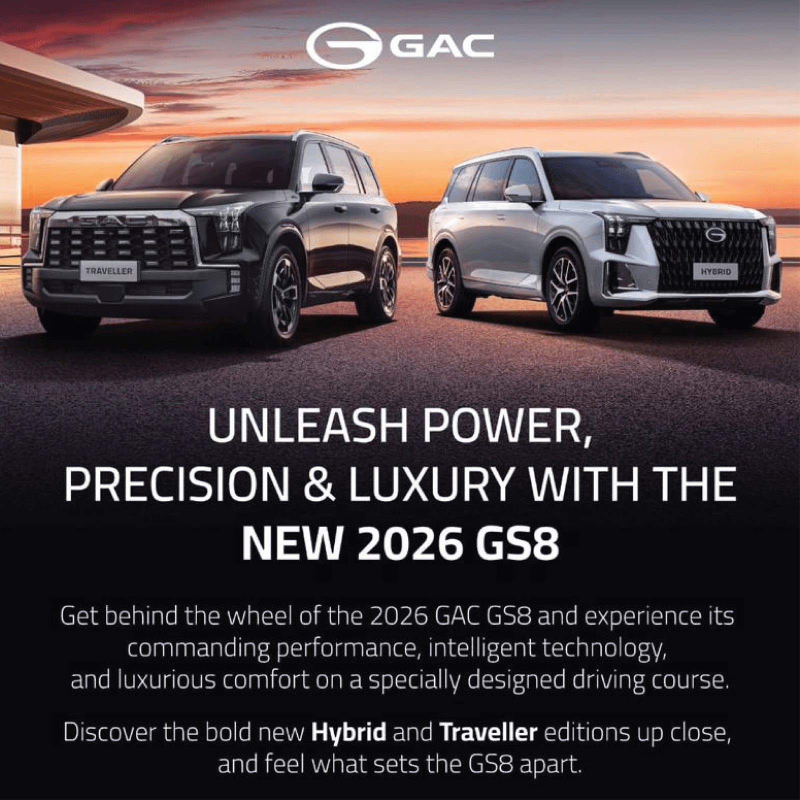 GAC Motor GS8 Media-Influencer Campaign